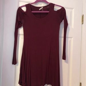 Maroon dress